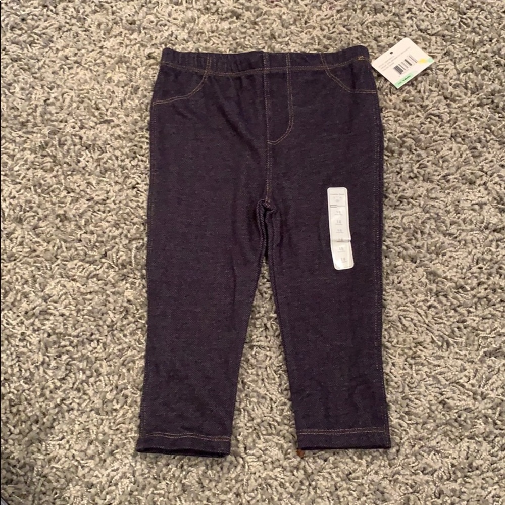 NEW Denim Look Leggings 18 Months